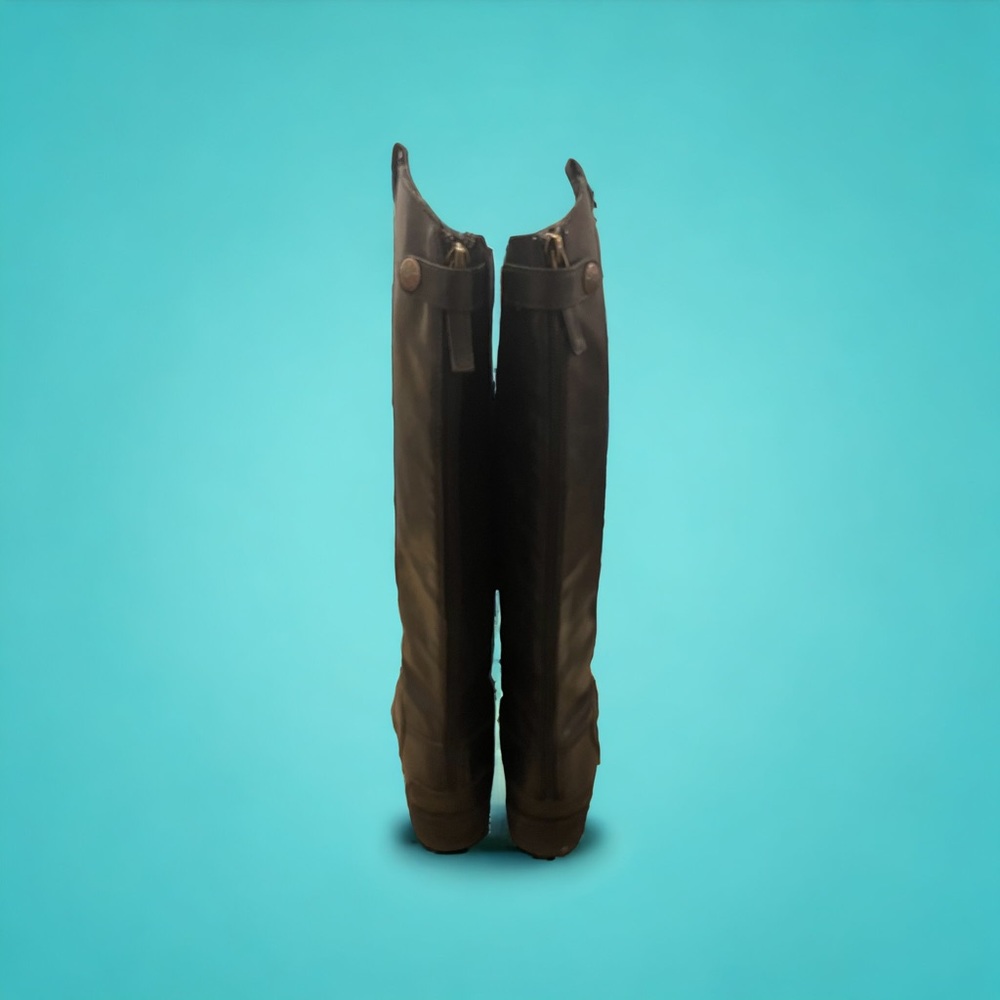 Sam Edelman Black Leather Boots - Picture 6 of 11